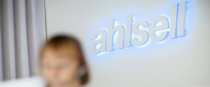 Gemensam telefoni målet för Ahlsell