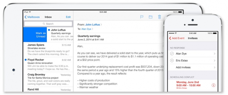 Ios 8 kommer med nyheter till företagen