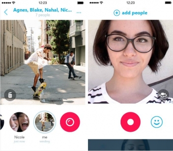 Mobil makeover för Skype