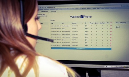 Officiell premiär för Weblinks callback