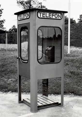 Hej då, telefonkiosken