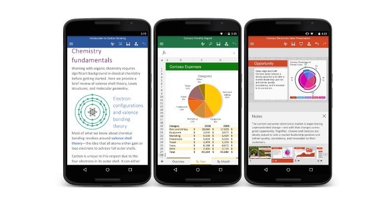 MS Office nu klart för Androidmobiler