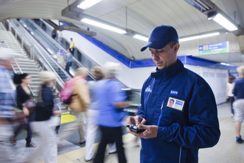 Mobilt lyft för hissjätten