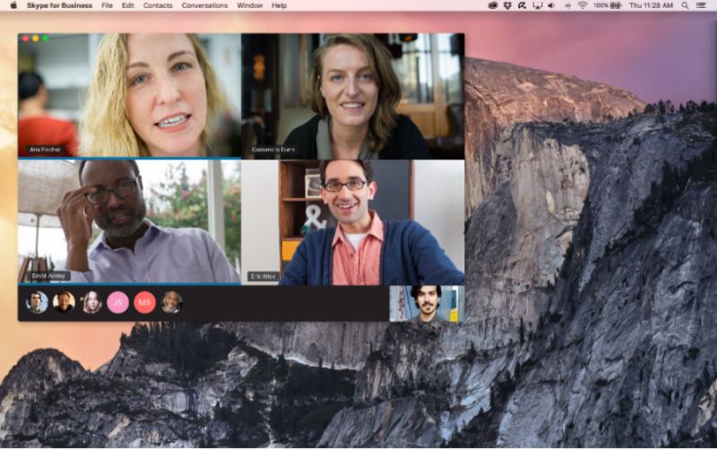 Märkte NI släppet av företags-Skype till Mac?