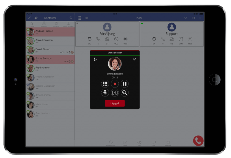 Weblink fixar Ipadsamtal