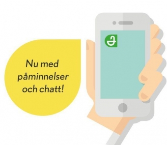 Medicin via prisbelönt app