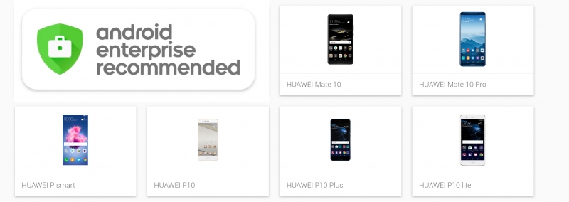 Huawei blir Android-rekommenderade