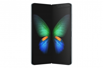 Samsung först ut med vikbar mobil