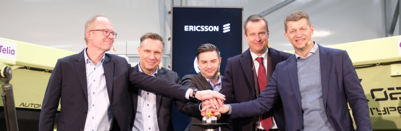 Nu är Sveriges första industriella 5g-nät igång