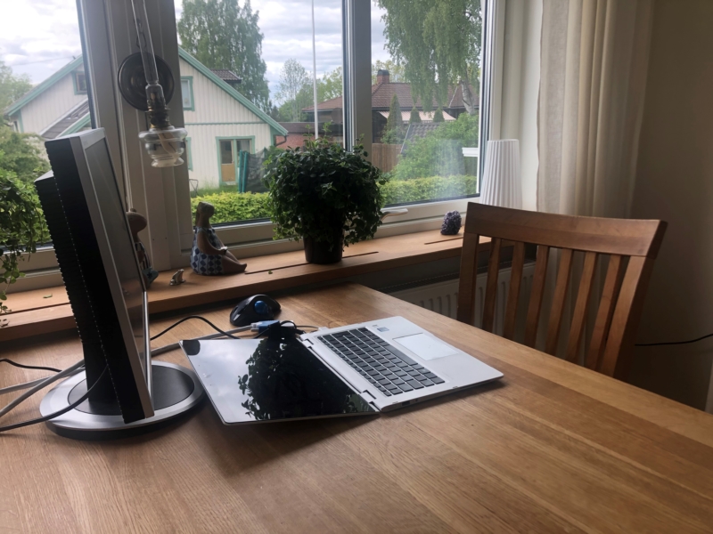 Magnus Leonhardt: Så jobbar jag hemma nu