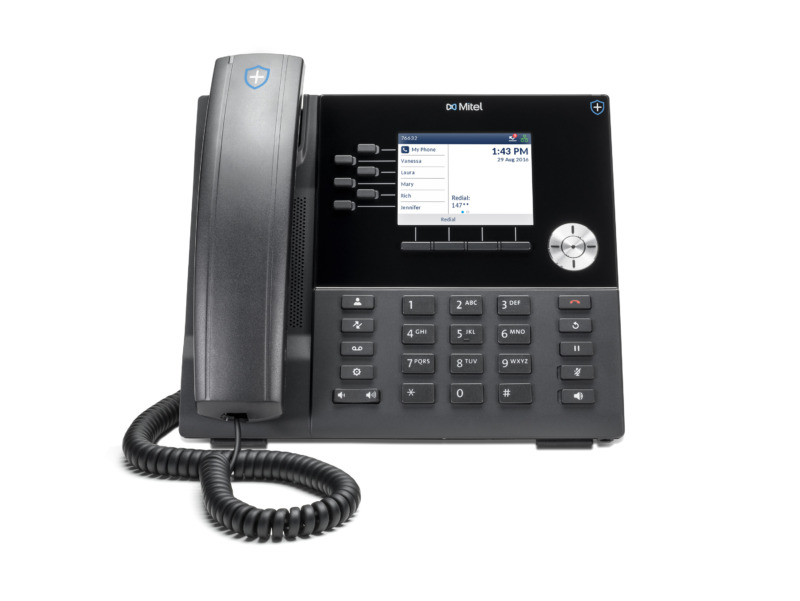 Mitel släpper hygieniska telefoner med silver-beläggning