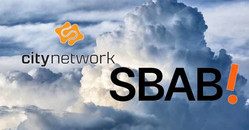 SBAB utökar molnavtal med City Network