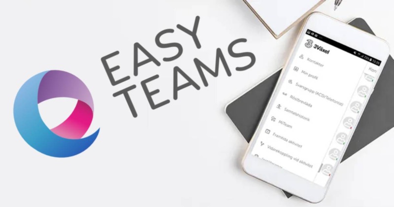 Tre integrerar Easy Teams i sitt företagserbjudande