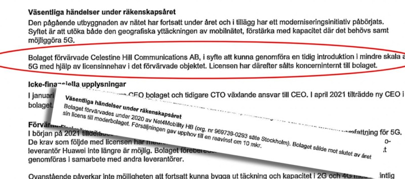 Så mycket fick Net4mobility betala för sin 5g-kupp