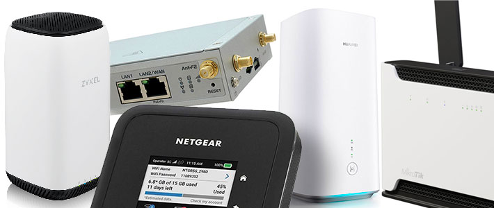 Guide: Fem 5g-routrar för kontoret