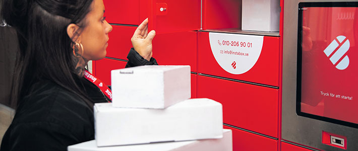 Snabbt och enkelt är ledorden för paketutmanaren Instabox