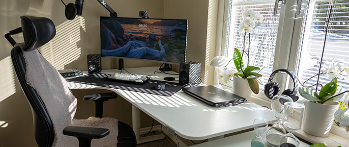 Magnus Aschan: Här är mitt hemmakontor