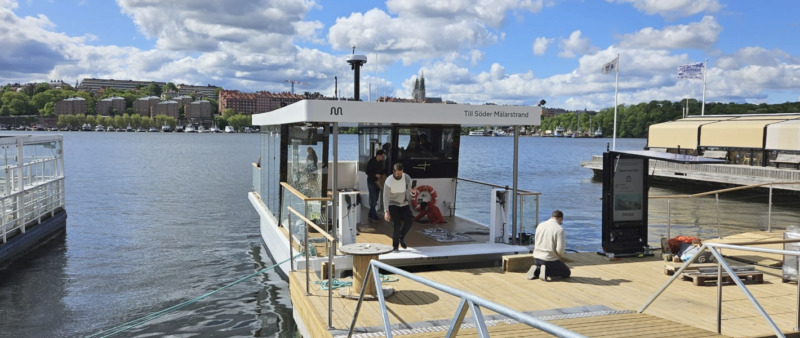 Stockholm får världens första självkörande färja