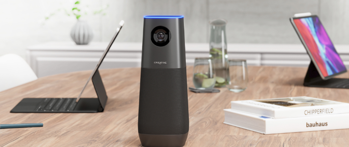 Creative släpper ny kamera för videomöten – 4K och ai-funktioner