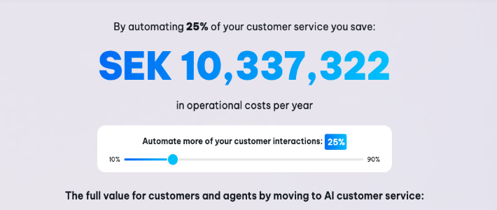 Så mycket kan du spara med hjälp av AI-teknik