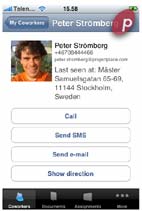 Samarbete i Iphone