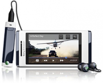 Idel underhållning i ny
trio från Sony Ericsson
