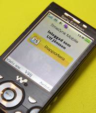 Snabbare fakturering
med tidrapport i mobilen