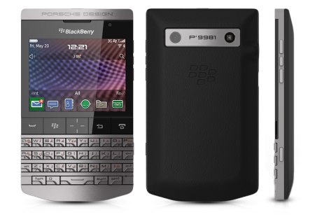 Porsche designar Blackberry-mobil