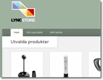 Bara Lync i ny webbutik
