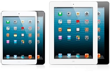 Både Ipad Mini och ny Ipad