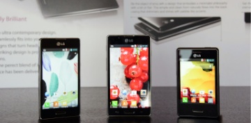 Tre nya LG telefoner i L-serien